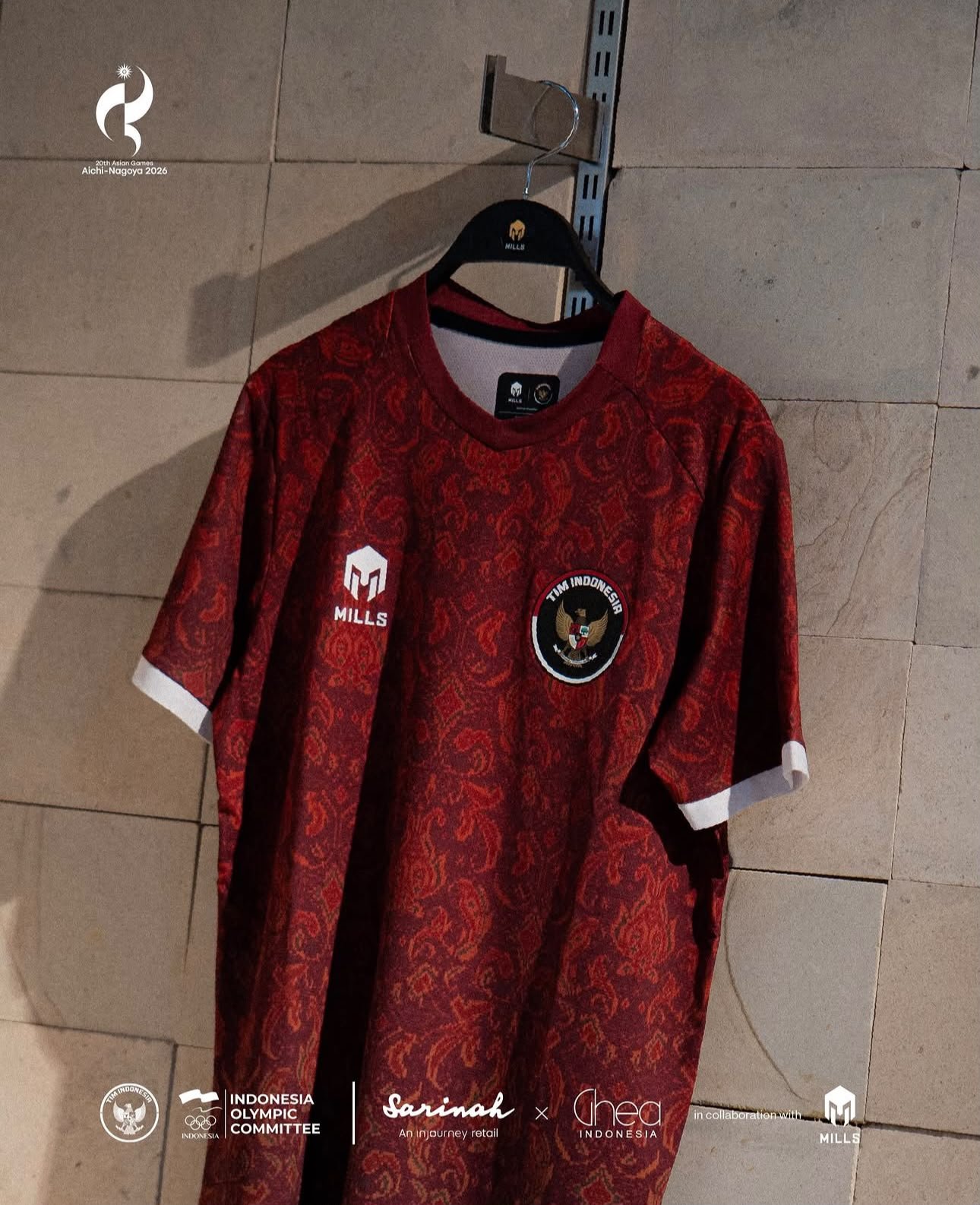 Apparel Timnas Menuju Jepang