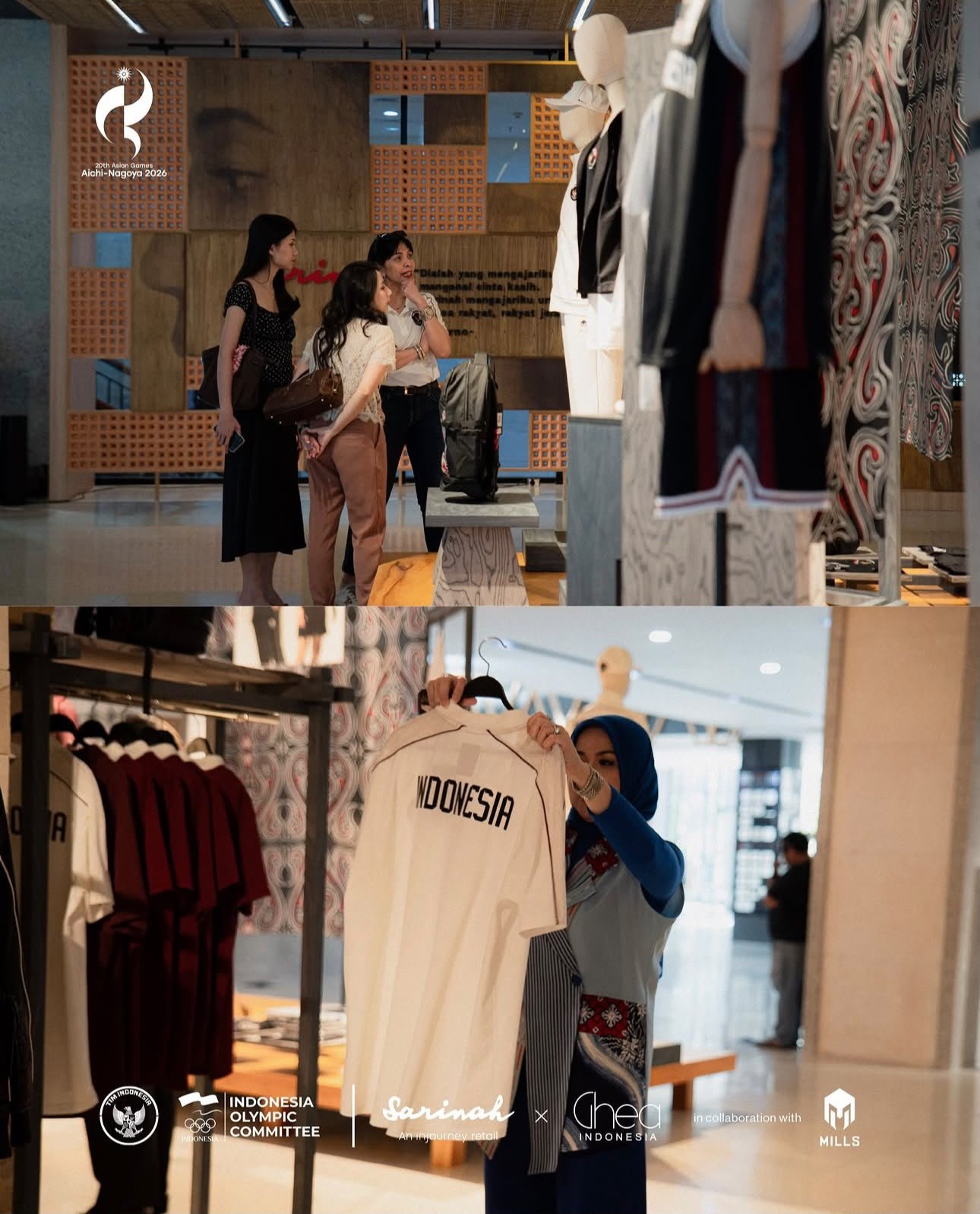 Apparel Timnas Menuju Jepang