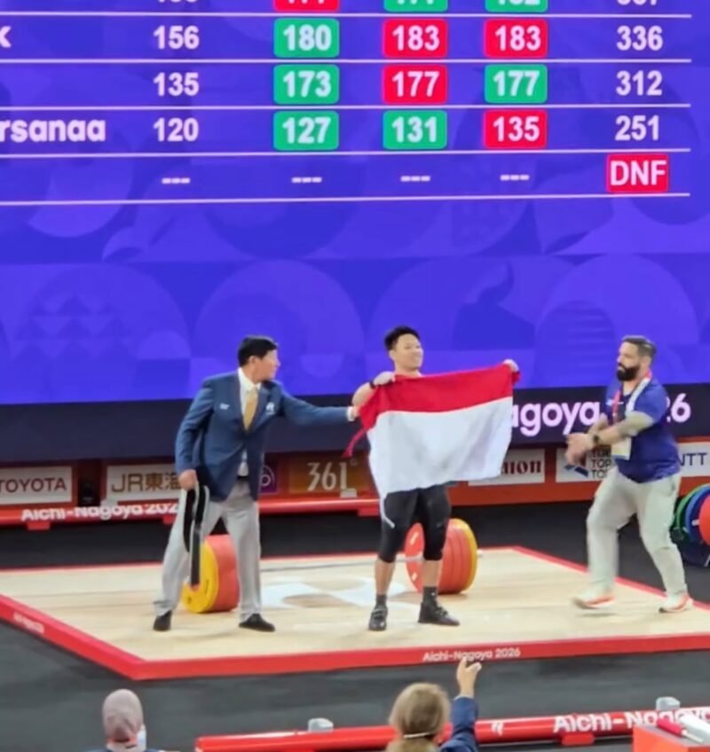 Rahmat Erwin Abdullah Raih Medali Emas Kedua Asian Games 2026